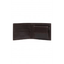 LEVIS CASUAL CLASSICS HUNTE COIN BIFOLD BATWING ΠΟΡΤΟΦΟΛΙ ΑΝΔΡΙΚΟ BROWN
