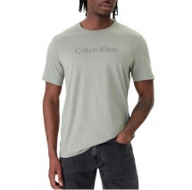 CALVIN KLEIN 30S EU WHOLESALE SPORTSWEAR GRAP T-SHIRT ΜΠΛΟΥΖΑ ΑΝΔΡΙΚΗ KHAKI