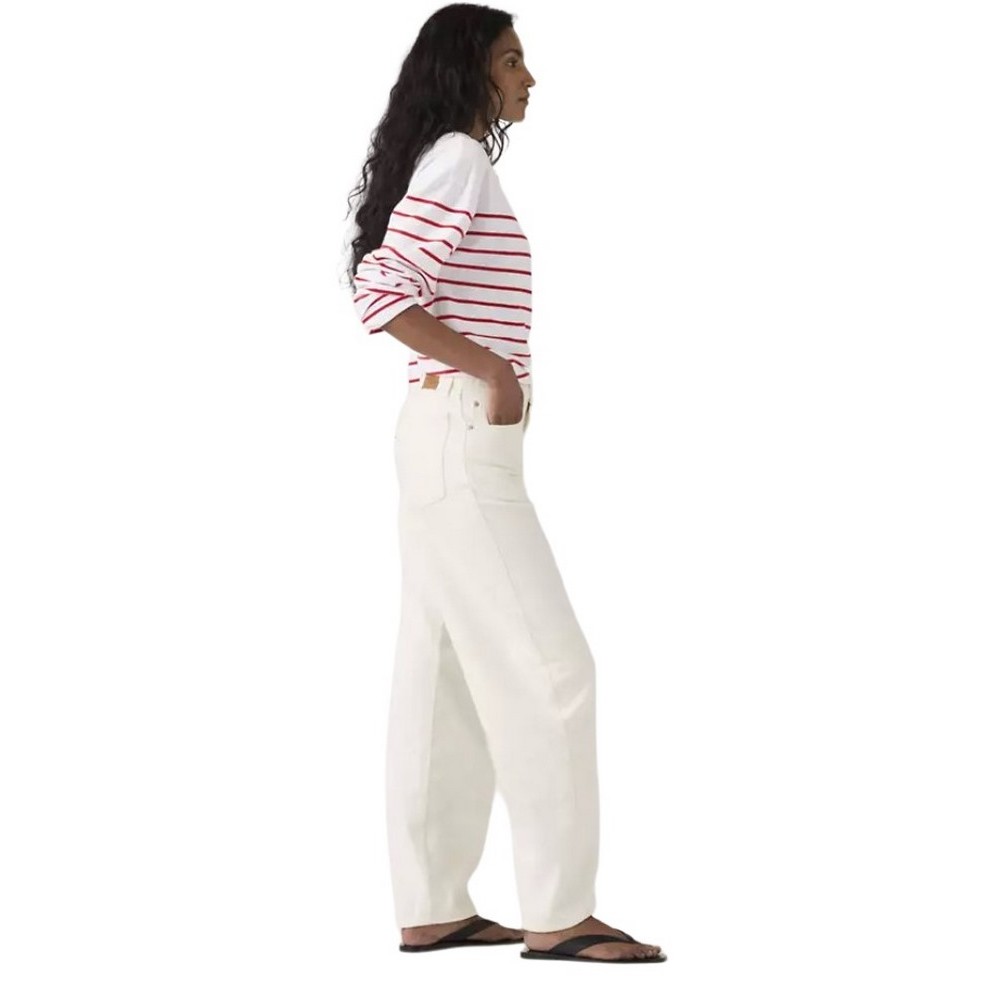 LEVIS® BAGGY DAD BARREL ΤΖΙΝ ΠΑΝΤΕΛΟΝΙ ΓΥΝΑΙΚΕΙΟ WHITE