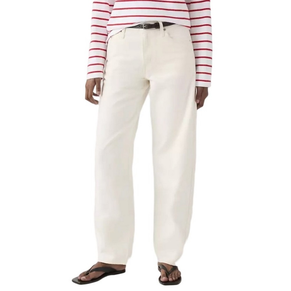 LEVIS® BAGGY DAD BARREL ΤΖΙΝ ΠΑΝΤΕΛΟΝΙ ΓΥΝΑΙΚΕΙΟ WHITE