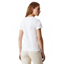 CALVIN KLEIN JEANS MONOLOGO SLIM T-SHIRT ΜΠΛΟΥΖΑ ΓΥΝΑΙΚΕΙΑ BRIGHT WHITE