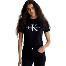 CALVIN KLEIN JEANS CORE MONOGRAM REGULAR T-SHIRT ΓΥΝΑΙΚΕΙΟ BLACK