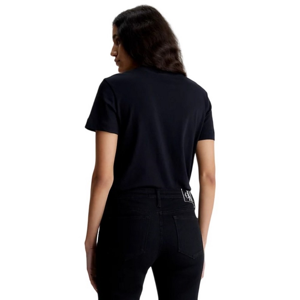 CALVIN KLEIN JEANS CORE MONOGRAM REGULAR T-SHIRT ΓΥΝΑΙΚΕΙΟ BLACK