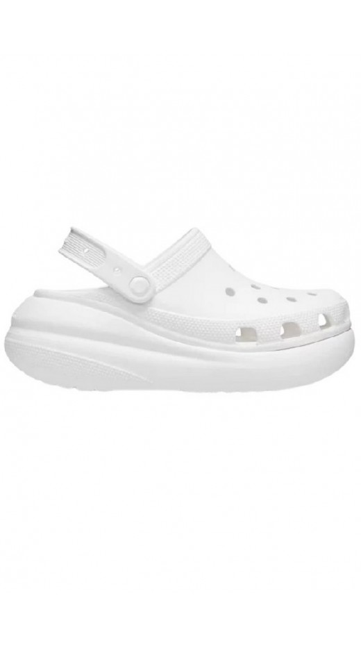 CROCS CRUSH CLOG 207521 UNISEX ΠΕΔΙΛΟ WHITE