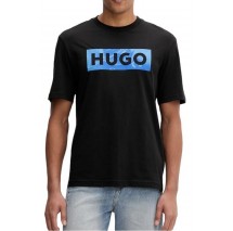 HUGO BOSS JERSEY NALIEN T-SHIRT ΜΠΛΟΥΖΑ ΑΝΔΡΙΚΗ BLACK