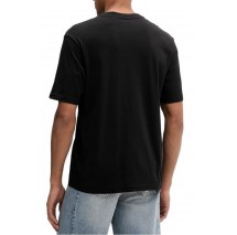 HUGO BOSS JERSEY NALIEN T-SHIRT ΜΠΛΟΥΖΑ ΑΝΔΡΙΚΗ BLACK