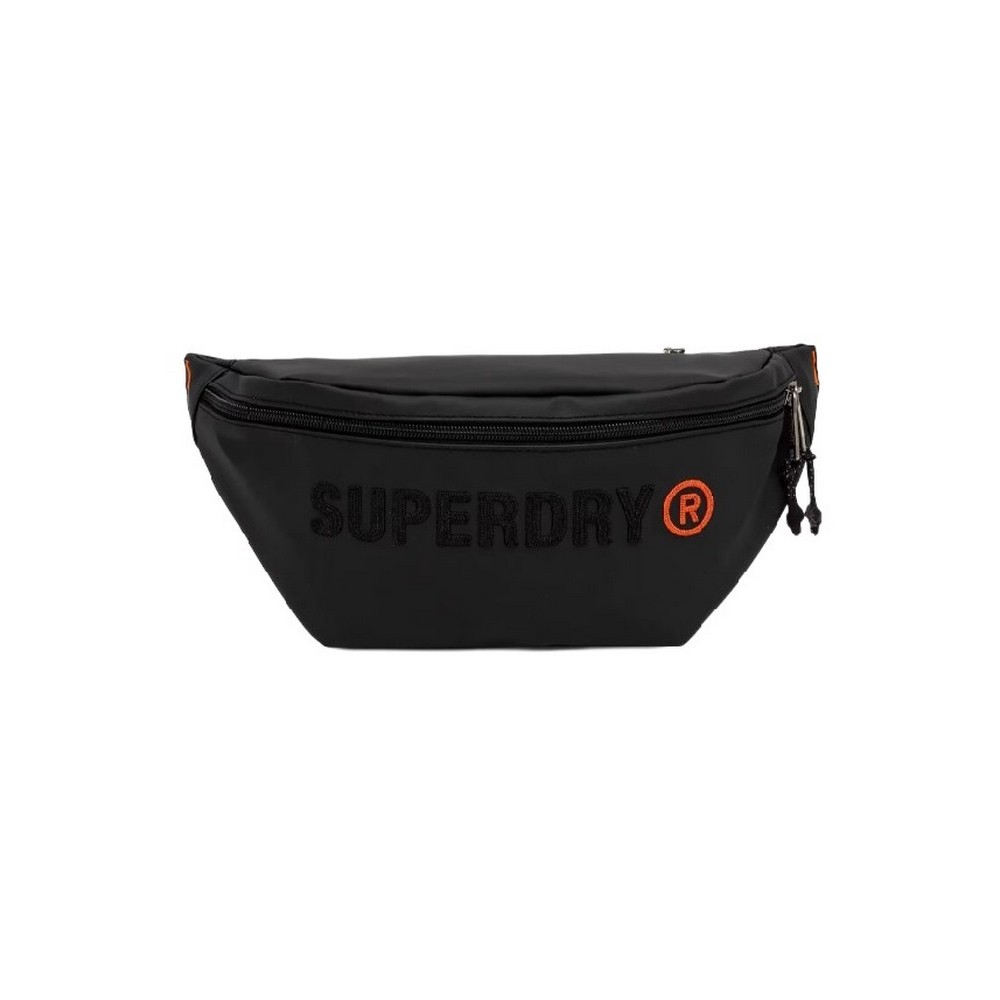 SUPERDRY D1 SDNA TARP CORE BUMBAG ΤΣΑΝΤΑ ΑΝΔΡΙΚΗ BLACK
