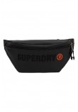 SUPERDRY D1 SDNA TARP CORE BUMBAG ΤΣΑΝΤΑ ΑΝΔΡΙΚΗ BLACK