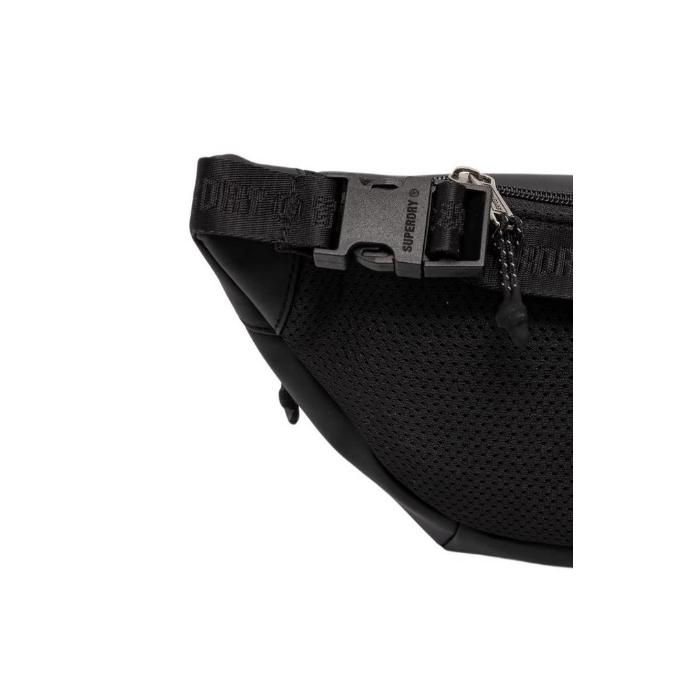 SUPERDRY D1 SDNA TARP CORE BUMBAG ΤΣΑΝΤΑ ΑΝΔΡΙΚΗ BLACK