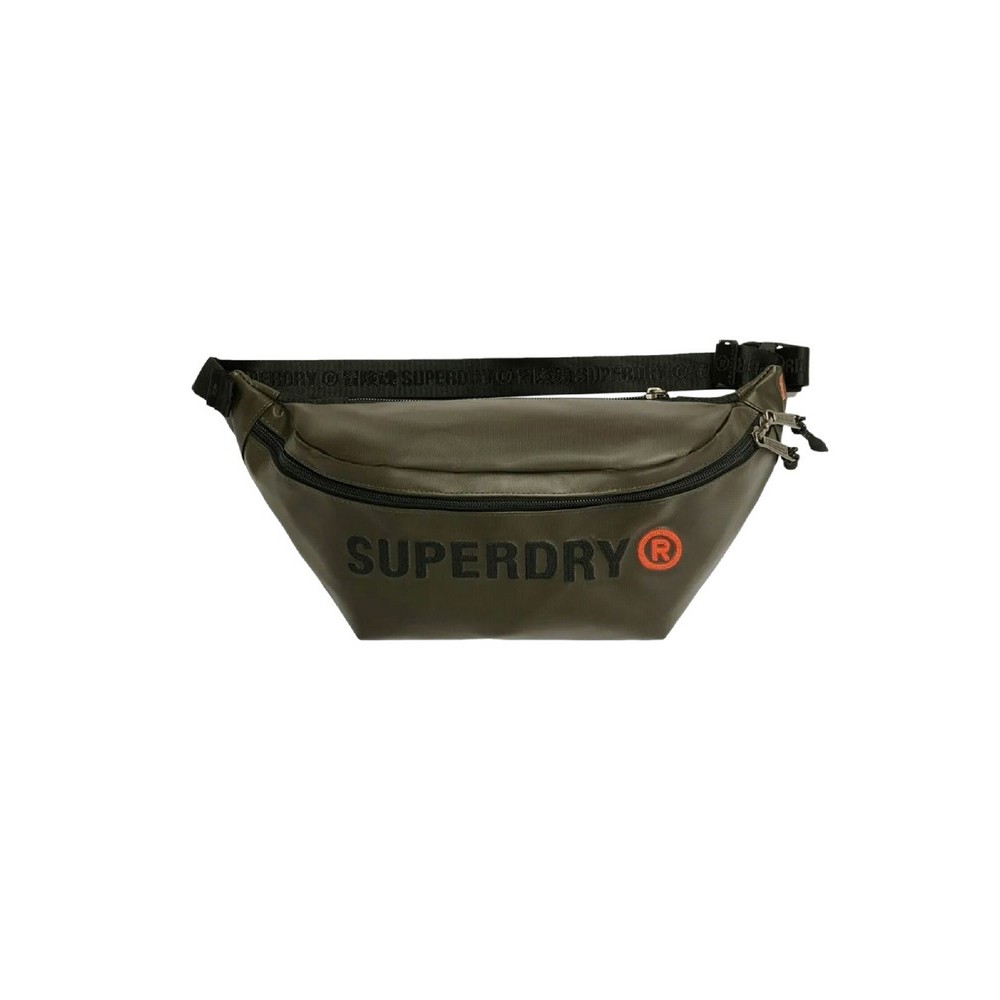 SUPERDRY D1 SDNA TARP CORE BUMBAG ΤΣΑΝΤΑ ΑΝΔΡΙΚΗ KHAKI