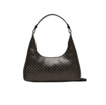 CALVIN KLEIN AOP SHOULDER BAG ΤΣΑΝΤΑ ΓΥΝΑΙΚΕΙΑ BLACK