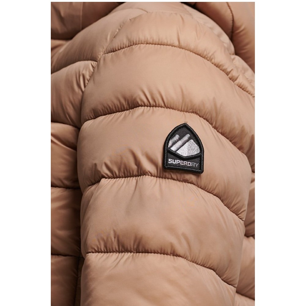 ΜΠΟΥΦΑΝ D1 CLASSIC FUJI PUFFER ΓΥΝΑΙΚΕΙΟ SUPERDRY BEIGE