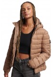 ΜΠΟΥΦΑΝ D1 CLASSIC FUJI PUFFER ΓΥΝΑΙΚΕΙΟ SUPERDRY BEIGE
