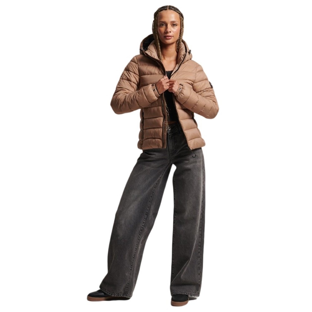 ΜΠΟΥΦΑΝ D1 CLASSIC FUJI PUFFER ΓΥΝΑΙΚΕΙΟ SUPERDRY BEIGE