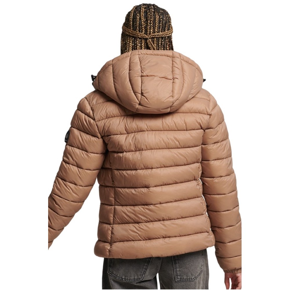 ΜΠΟΥΦΑΝ D1 CLASSIC FUJI PUFFER ΓΥΝΑΙΚΕΙΟ SUPERDRY BEIGE