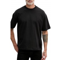 CALVIN KLEIN JEANS OVERSIZED EMBOSS MONOLOGO T-SHIRT ΜΠΛΟΥΖΑ ΑΝΔΡΙΚΗ BLACK