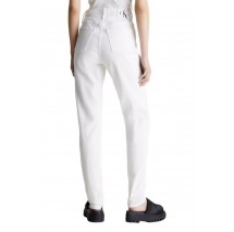 CALVIN KLEIN JEANS MOM JEAN ΠΑΝΤΕΛΟΝΙ ΓΥΝΑΙΚΕΙΟ WHITE