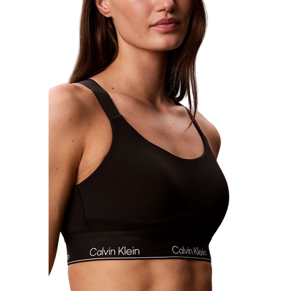 CALVIN KLEIN PERFORMANCE MODERN SPORT HIGH SUPPORT BRA ΕΣΩΡΟΥΧΟ ΓΥΝΑΙΚΕΙΟ BLACK