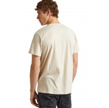 PEPE JEANS LONDON DROP 1 EGGOT-SHIRT ΜΠΛΟΥΖΑ ΑΝΔΡΙΚΗ BEIGE