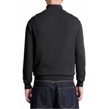 TIMBERLAND COTTON 1/4 ZIP SWEATER ΜΠΛΟΥΖΑ ΠΛΕΚΤΗ ΑΝΔΡΙΚΗ BLACK