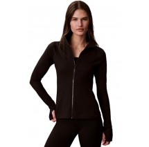 CALVIN KLEIN PERFORMANCE SOFT SPORT 1.5 FULL ZIP JACKET ΖΑΚΕΤΑ ΓΥΝΑΙΚΕΙΑ BLACK