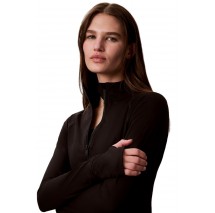 CALVIN KLEIN PERFORMANCE SOFT SPORT 1.5 FULL ZIP JACKET ΖΑΚΕΤΑ ΓΥΝΑΙΚΕΙΑ BLACK