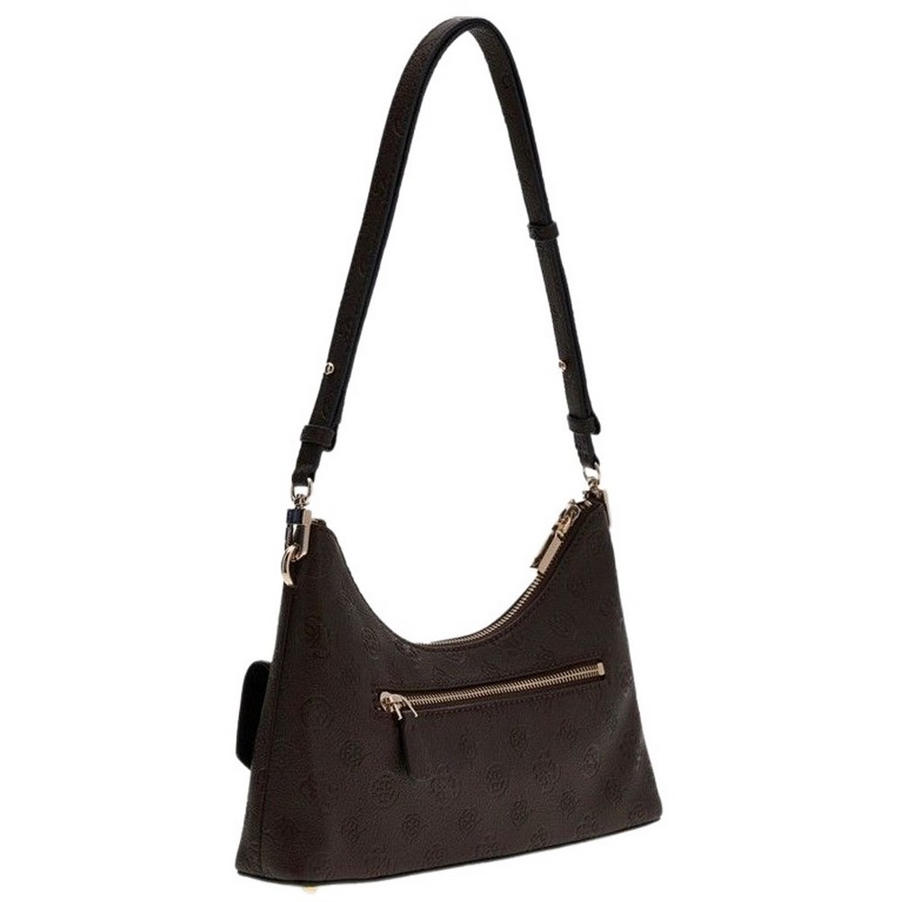 GUESS BLAKE CNVRTBL SHOULDER BAG ΤΣΑΝΤΑ ΓΥΝΑΙΚΕΙΑ BROWN