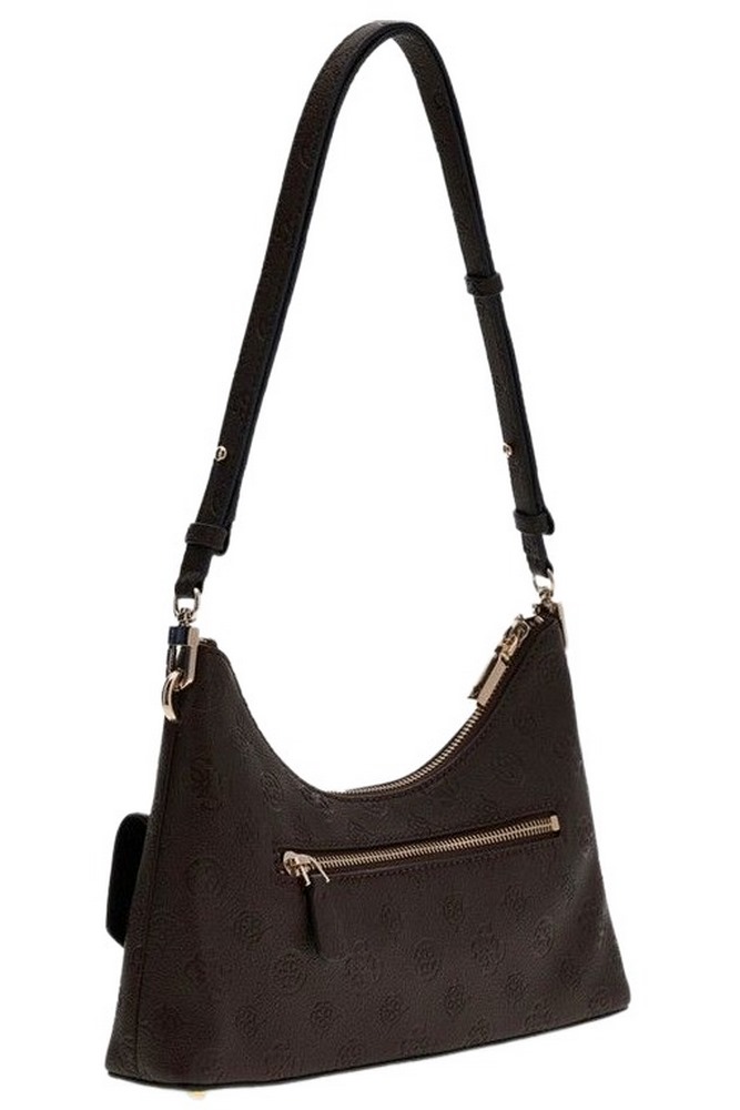 GUESS BLAKE CNVRTBL SHOULDER BAG ΤΣΑΝΤΑ ΓΥΝΑΙΚΕΙΑ BROWN