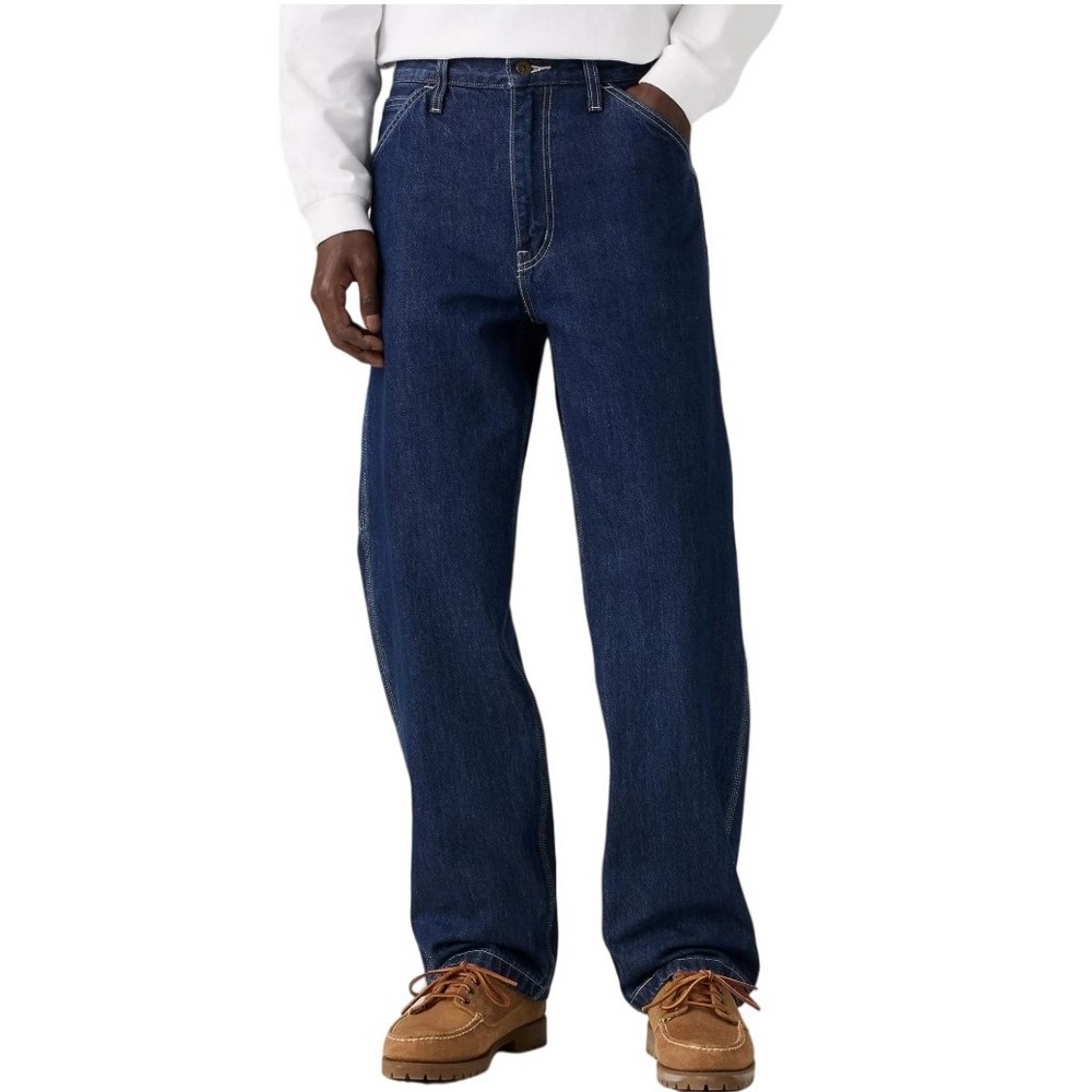 LEVIS 568 LOOSE STRT CARPENTER WORN IN ΠΑΝΤΕΛΟΝΙ ΤΖΙΝ ΑΝΔΡΙΚΟ MED INDIGO