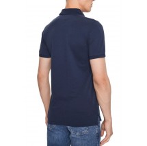 TOMMY JEANS SLIM PLACKET POLO T-SHIRT ΜΠΛΟΥΖΑ ΑΝΔΡΙΚΗ NAVY