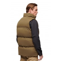 SUPERDRY D3 OVIN MF NON HOODED GILET ΜΠΟΥΦΑΝ ΓΙΛΕΚΟ ΑΝΔΡΙΚΟ KHAKI