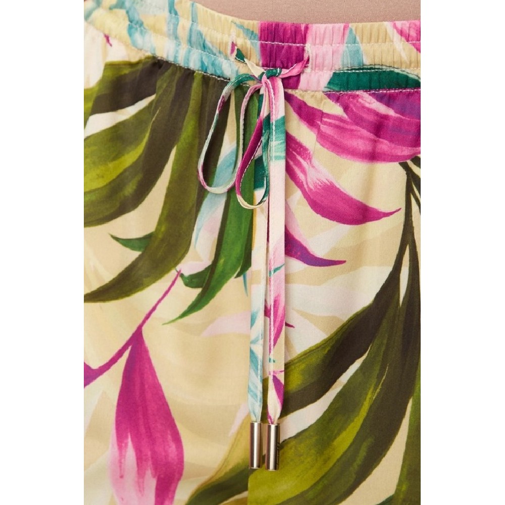 GUESS INES WIDE LEG JOGGER ΠΑΝΤΕΛΟΝΙ ΓΥΝΑΙΚΕΙΟ MULTI