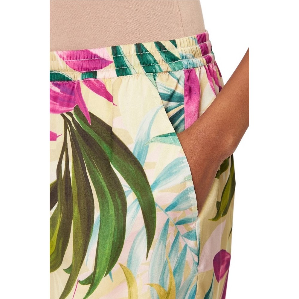 GUESS INES WIDE LEG JOGGER ΠΑΝΤΕΛΟΝΙ ΓΥΝΑΙΚΕΙΟ MULTI