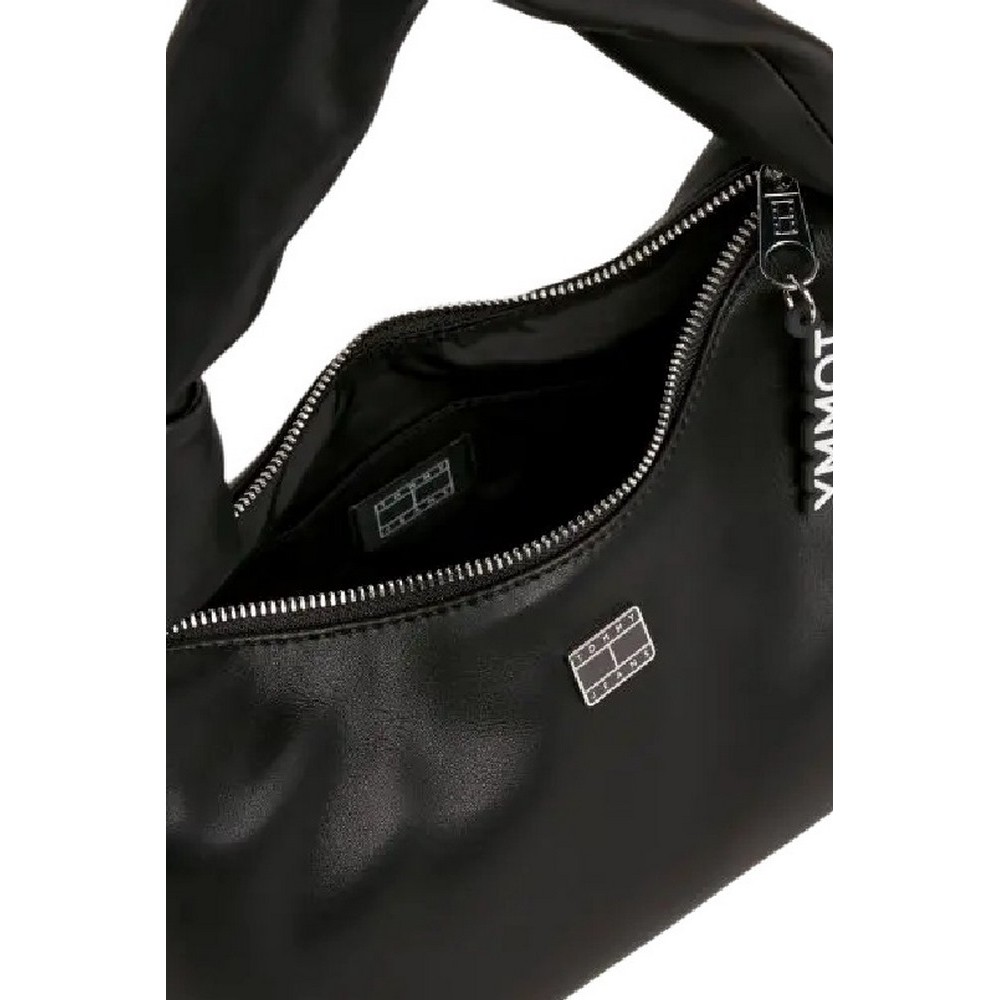 TOMMY HILFIGER TJW CITY GIRL SHOULDER BAG ΤΣΑΝΤΑ ΓΥΝΑΙΚΕΙΑ BLACK