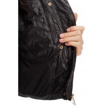 GUESS ERNESTINE CROP PADDED VEST ΜΠΟΥΦΑΝ ΓΥΝΑΙΚΕΙΟ BLACK