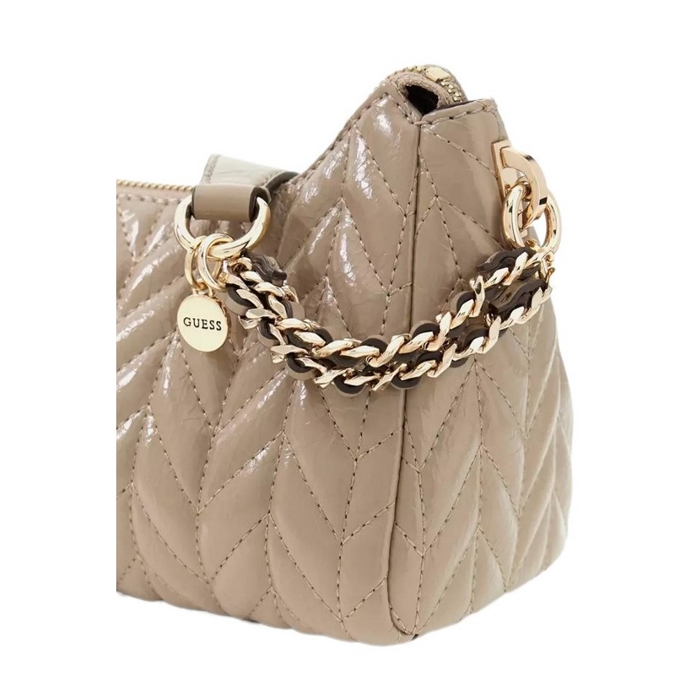 GUESS CHERYL SHOULDER BAG ΤΣΑΝΤΑ ΓΥΝΑΙΚΕΙΑ TAUPE