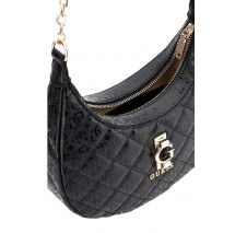 GUESS BESSEY HOBO SHOULDER BAG ΤΣΑΝΤΑ ΓΥΝΑΙΚΕΙΑ BLACK