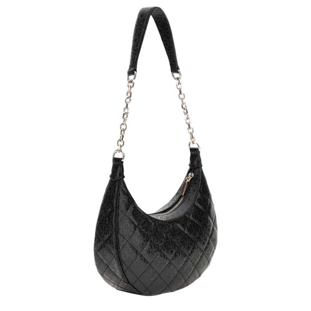GUESS BESSEY HOBO SHOULDER BAG ΤΣΑΝΤΑ ΓΥΝΑΙΚΕΙΑ BLACK