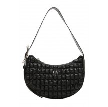 CALVIN KLEIN JEANS CRESCENT BUCKLE SHOULDER BAG ΤΣΑΝΤΑ ΓΥΝΑΙΚΕΙΑ BLACK