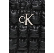 CALVIN KLEIN JEANS CRESCENT BUCKLE SHOULDER BAG ΤΣΑΝΤΑ ΓΥΝΑΙΚΕΙΑ BLACK