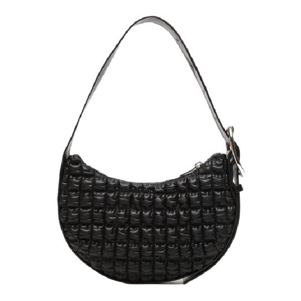 CALVIN KLEIN JEANS CRESCENT BUCKLE SHOULDER BAG ΤΣΑΝΤΑ ΓΥΝΑΙΚΕΙΑ BLACK