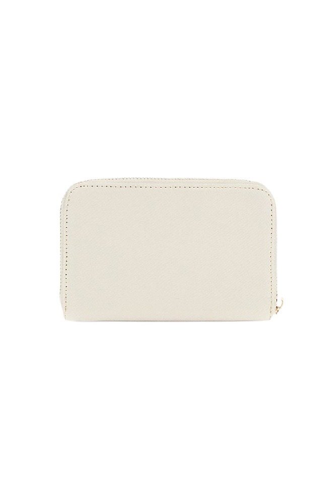 GUESS LAUREL SLG SMALL ZIP AROUND ΑΞΕΣΟΥΑΡ ΠΟΡΤΟΦΟΛΙ ΓΥΝΑΙΚΕΙΟ BONE
