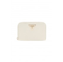GUESS LAUREL SLG SMALL ZIP AROUND ΑΞΕΣΟΥΑΡ ΠΟΡΤΟΦΟΛΙ ΓΥΝΑΙΚΕΙΟ BONE