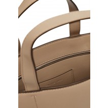 CALVIN KLEIN JEANS SCULPTED MINI EW TOTE ΤΣΑΝΤΑ ΓΥΝΑΙΚΕΙΑ BEIGE