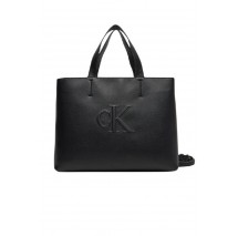 CALVIN KLEIN JEANS SCULPTED MINI EW TOTE ΤΣΑΝΤΑ ΓΥΝΑΙΚΕΙΑ BLACK