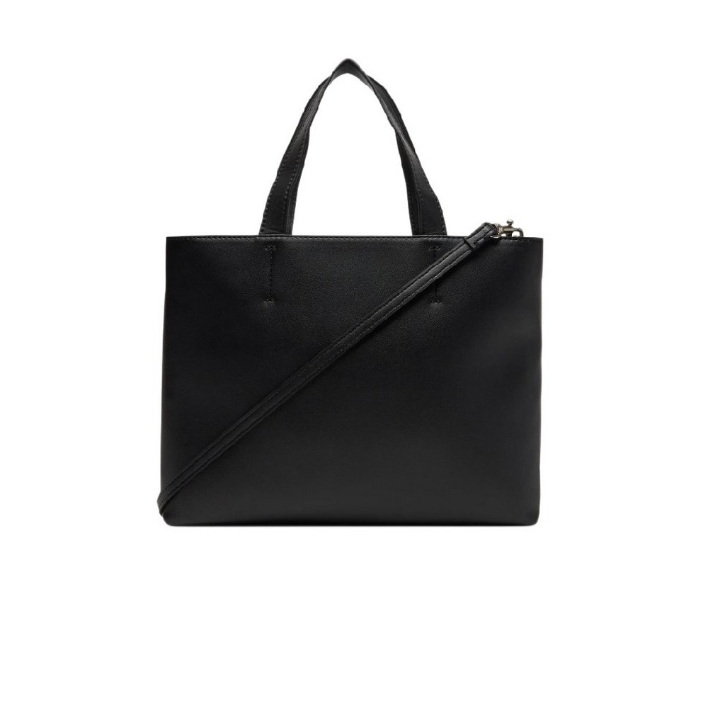 CALVIN KLEIN JEANS SCULPTED MINI EW TOTE ΤΣΑΝΤΑ ΓΥΝΑΙΚΕΙΑ BLACK