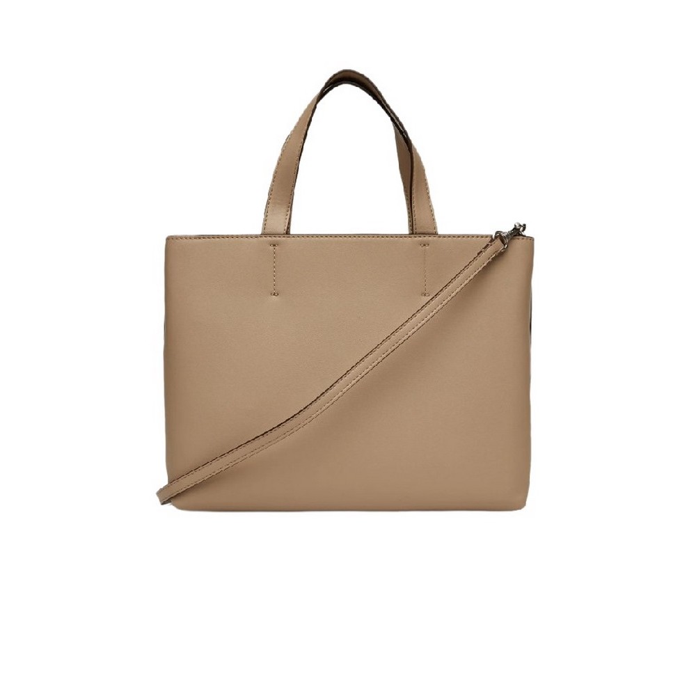 CALVIN KLEIN JEANS SCULPTED MINI EW TOTE ΤΣΑΝΤΑ ΓΥΝΑΙΚΕΙΑ BEIGE