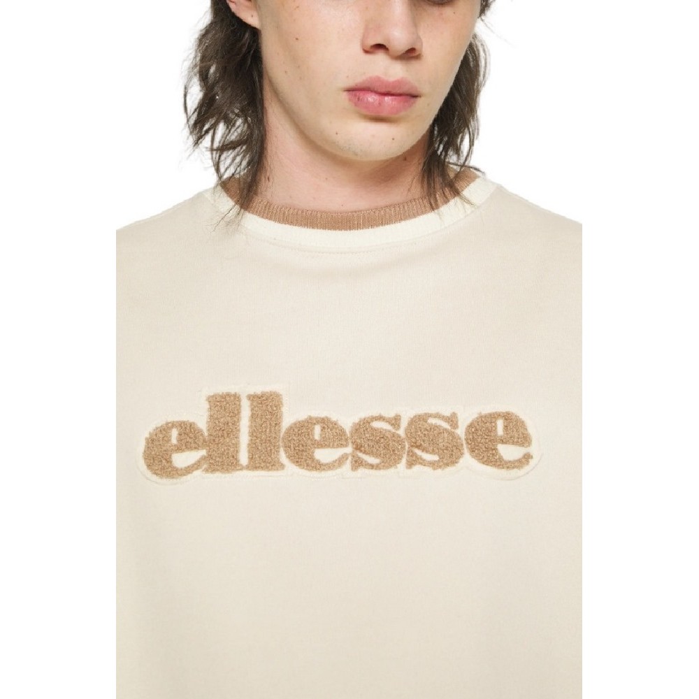 ELLESSE REGNO SWEATSHIRT ΜΠΛΟΥΖΑ ΦΟΥΤΕΡ ΑΝΔΡΙΚΗ OFF WHITE