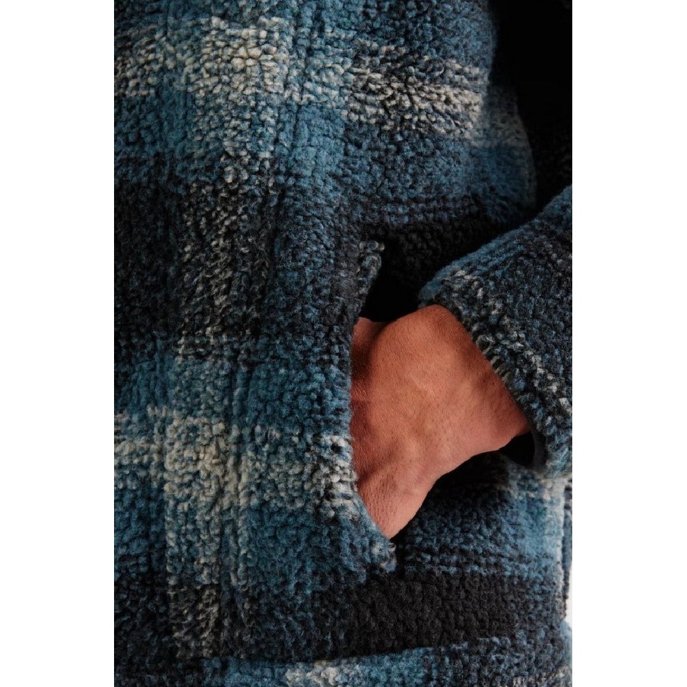 LEVIS TYPE 3 EXT SHERPA TRUCKER JACKET ΜΠΟΥΦΑΝ ΑΝΔΡΙΚΟ BLUE/BLACK