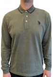 U.S.POLO ASSN KENE ΜΠΛΟΥΖΑ ΑΝΔΡΙΚΗ KHAKI